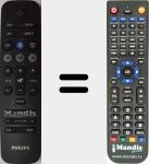 T&eacute;l&eacute;commande pour remplacer 996580000768