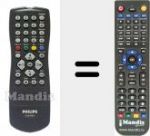 T&eacute;l&eacute;commande pour remplacer RC1123333/01 (862266712101)