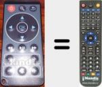 T&eacute;l&eacute;commande pour remplacer PicoPix PPX 3414