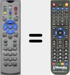 Télécommande pour remplacer FTA9020