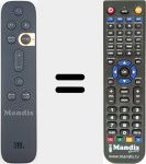 Télécommande pour remplacer BAR 9.1 (R24-9)