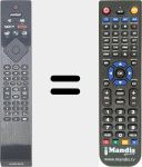 T&eacute;l&eacute;commande pour remplacer 398GM10BEPHN0019PH (R463807)