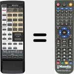 Télécommande pour remplacer RC-151 (4990232007)