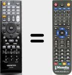 Télécommande pour remplacer RC-737M (24140737)