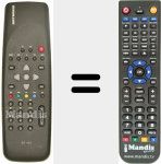 T&eacute;l&eacute;commande pour remplacer RC600