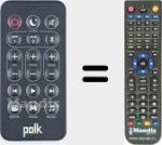 Télécommande pour remplacer polk (RE9220-1)