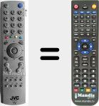 Télécommande pour remplacer RM-C1816S