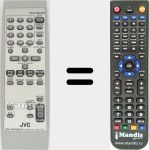 T&eacute;l&eacute;commande pour remplacer RM-SRVNB20A