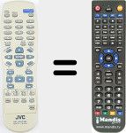 Télécommande pour remplacer RM-SXV033E