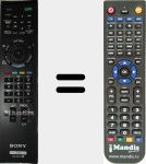 Télécommande pour remplacer RM-ED 044 (FX0006611)
