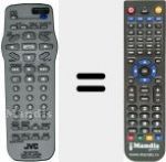 T&eacute;l&eacute;commande pour remplacer RMSXV070A