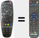 T&eacute;l&eacute;commande pour remplacer RM-BO3