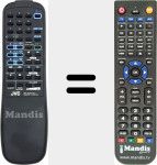 T&eacute;l&eacute;commande pour remplacer RM-SED60TEU