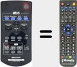 Télécommande pour remplacer Sound Bar System (RRMCGA177AWSA)