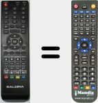 Télécommande pour remplacer SAL004