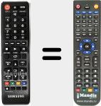 Télécommande pour remplacer TM1241 (AH59-02423A)