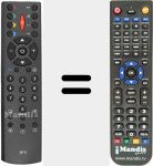 T&eacute;l&eacute;commande pour remplacer SF 5