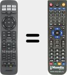 T&eacute;l&eacute;commande pour remplacer SOLO15