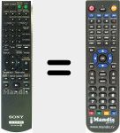 Télécommande pour remplacer RM-AAU130 (149007811)