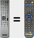 T&eacute;l&eacute;commande pour remplacer RM-AAU002 (147914812)