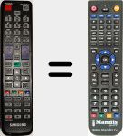 T&eacute;l&eacute;commande pour remplacer TM1050 (BN59-01082A)