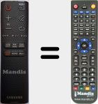 Télécommande pour remplacer AH59-02692A