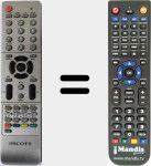 Télécommande pour remplacer CTX220-WH-V2