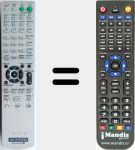 Télécommande pour remplacer RM-AAU005 (147969111)