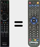 T&eacute;l&eacute;commande pour remplacer RMED012 (148089513)