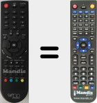 T&eacute;l&eacute;commande pour remplacer SPM3000