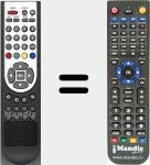 T&eacute;l&eacute;commande pour remplacer SWI-S15/7NG