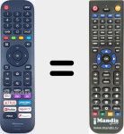 Télécommande pour remplacer EN2A30 (T266544)