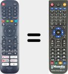 Télécommande pour remplacer EN2X30H (T279824)