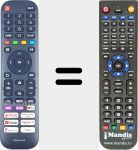 T&eacute;l&eacute;commande pour remplacer EN2AG30H (T288397)