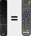 Télécommande pour remplacer Altius (K42DLT1F)