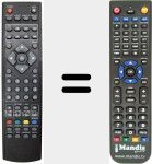 T&eacute;l&eacute;commande pour remplacer TL 32B101152