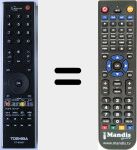 T&eacute;l&eacute;commande pour remplacer CT-90337