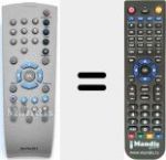 T&eacute;l&eacute;commande pour remplacer Tele Pilot 92 V