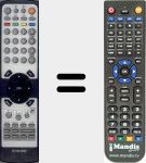 T&eacute;l&eacute;commande pour remplacer E052731154