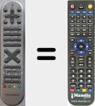 T&eacute;l&eacute;commande pour remplacer RC1063