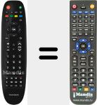 T&eacute;l&eacute;commande pour remplacer THS804