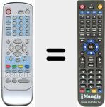 T&eacute;l&eacute;commande pour remplacer LCDA01 (35902990)