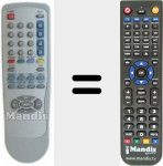 T&eacute;l&eacute;commande pour remplacer 36226130