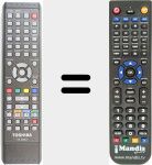 Télécommande pour remplacer SE-R0344 (79104553)