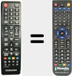 Télécommande pour remplacer REMCON738