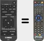 T&eacute;l&eacute;commande pour remplacer VAH0130 (VAH01300)
