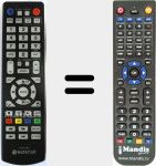 T&eacute;l&eacute;commande pour remplacer i-Cube 2000