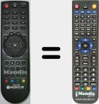 Télécommande pour remplacer i-Box 200