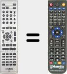 T&eacute;l&eacute;commande pour remplacer RAX27 (WV50060)