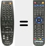 Télécommande pour remplacer XXD3029